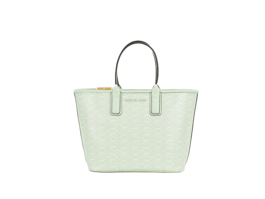 Michael Kors Bolso Tote Jodie Pequeño De Poliéster Reciclado Con Logo Jacquard Verde Átomo