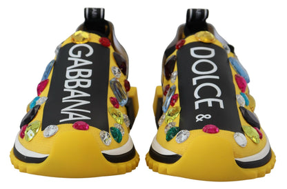 Zapatillas de deporte Dolce &amp; Gabbana Exquisite Yellow Techno Fabric