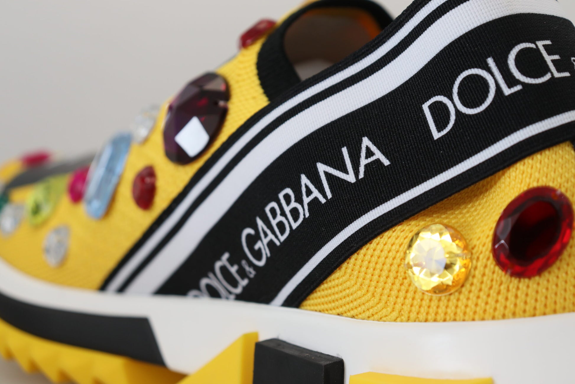 Zapatillas de deporte Dolce &amp; Gabbana Exquisite Yellow Techno Fabric