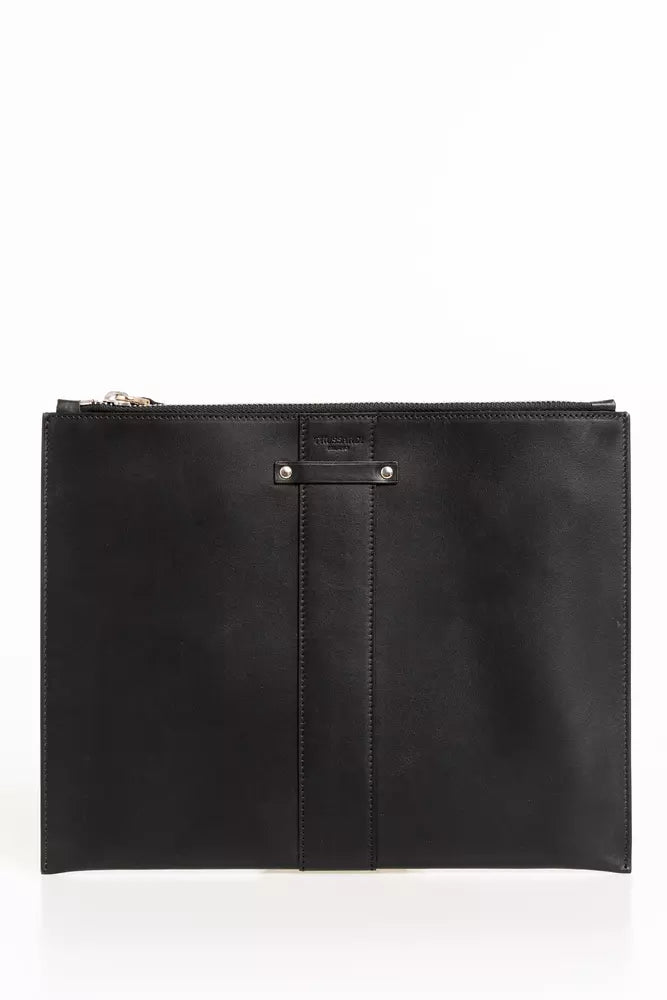 Cartera Trussardi de piel negra para hombre