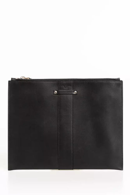 Cartera Trussardi de piel negra para hombre