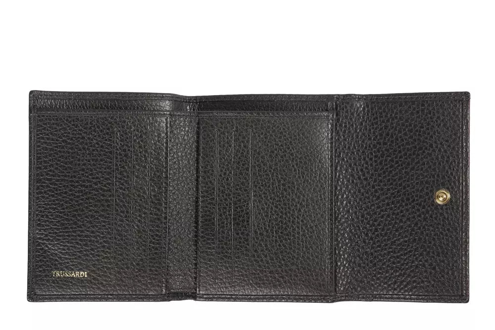 Cartera Trussardi de piel negra para mujer