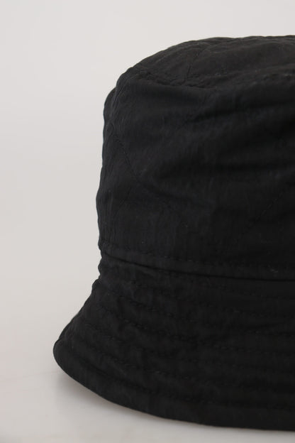 Gorra de pescador elegante negra de Dolce &amp; Gabbana