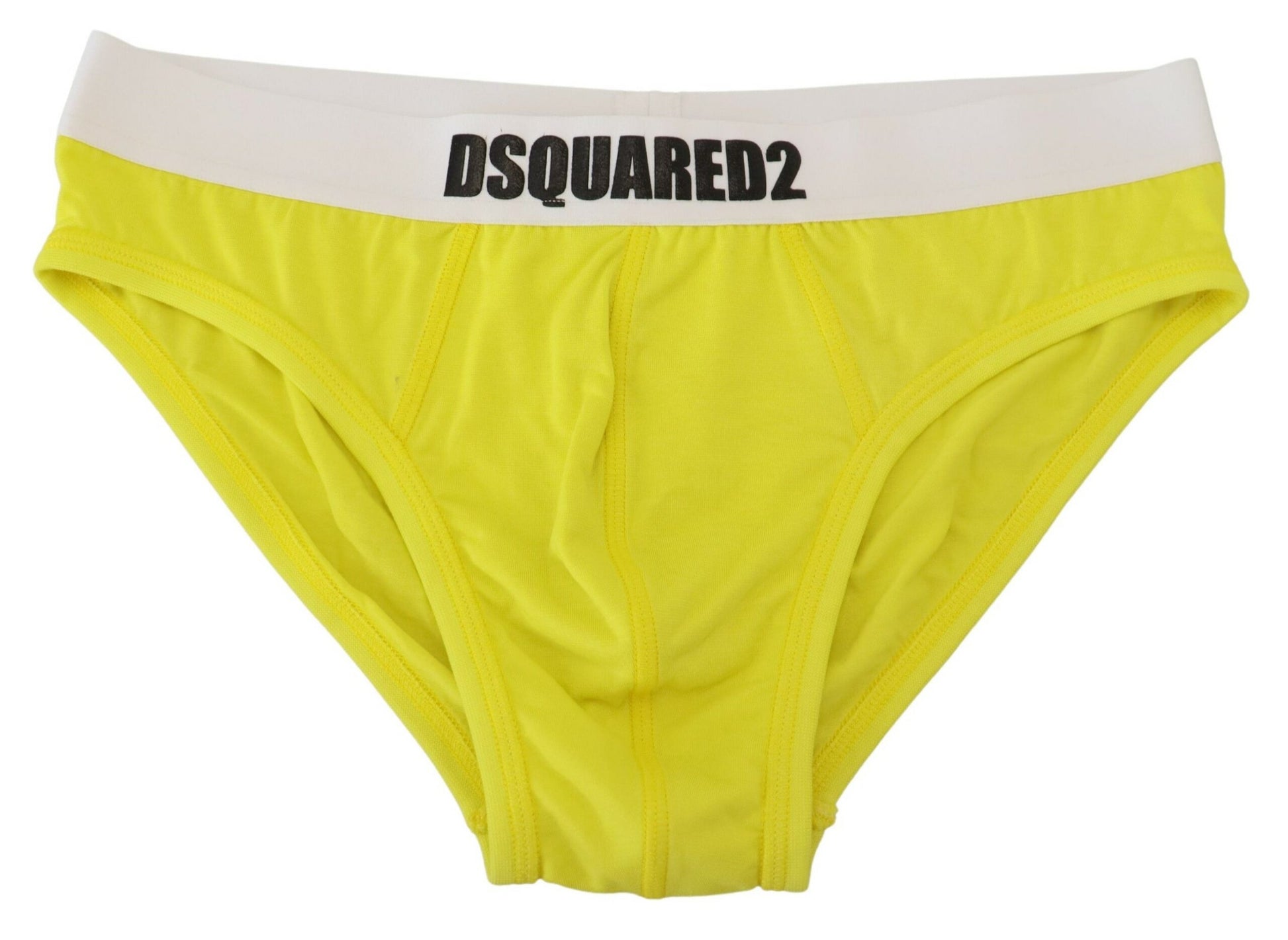 Calzoncillos elásticos de modal amarillo chic para hombre de Dsquared²