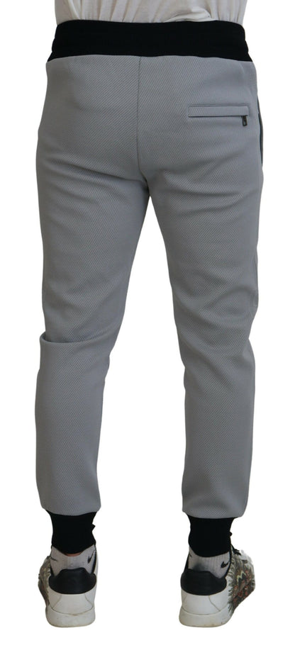 Pantalones jogger elegantes en gris de Dolce &amp; Gabbana