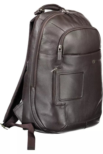 Mochila elegante y tecnológica de color marrón de Piquadro