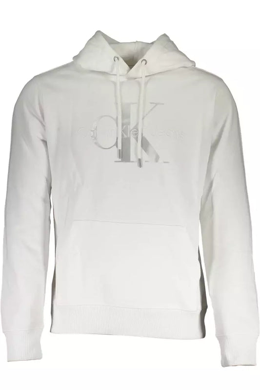 Sudadera con capucha de algodón orgánico elegante de Calvin Klein