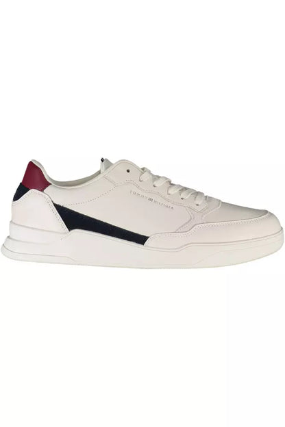 Zapatillas blancas con cordones y detalles en contraste de Tommy Hilfiger