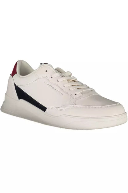 Zapatillas blancas con cordones y detalles en contraste de Tommy Hilfiger