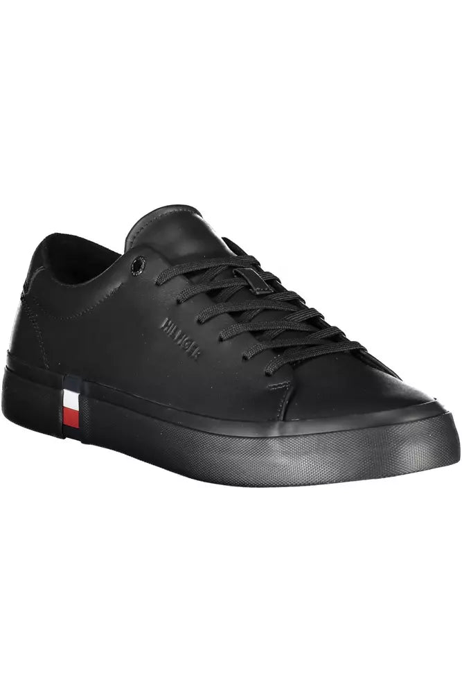 Zapatillas deportivas ecológicas negras elegantes de Tommy Hilfiger