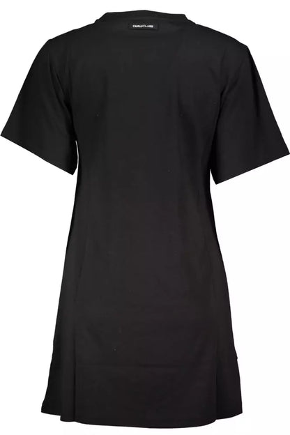 Camiseta estampada con escote redondo elegante de Cavalli Class