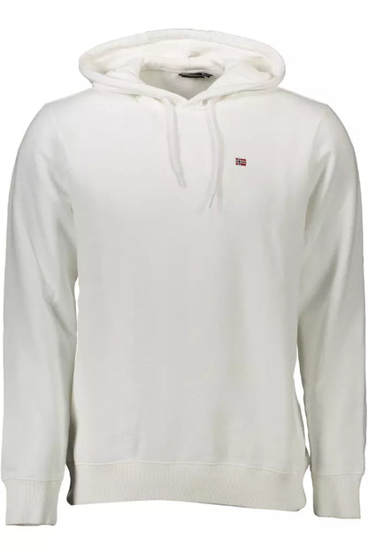 Sudadera con capucha blanca Napapijri Chic