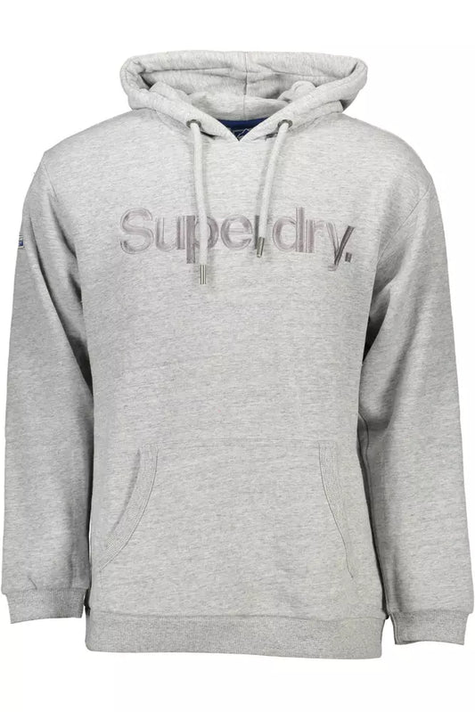 Sudadera con capucha y manga larga Superdry Chic gris