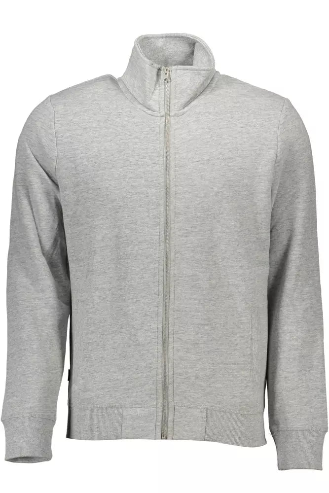 Sudadera con cremallera y manga larga Sleek de Superdry en gris