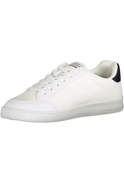 Zapatillas blancas con logo de Tommy Hilfiger Eco-Conscious