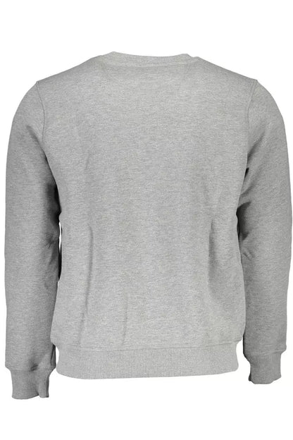 Sudadera con cuello redondo y logotipo de North Sails en color gris