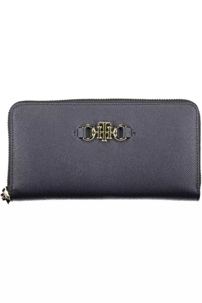 Tommy Hilfiger Blue Polyethylene Women Wallet