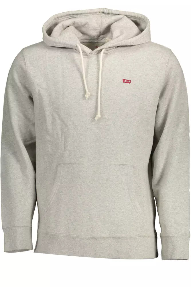 Sudadera con capucha Levi's Essential gris para hombre