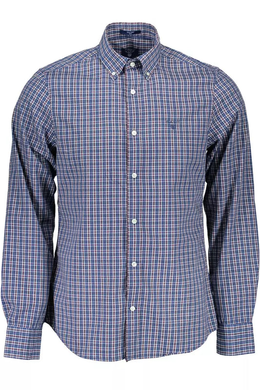 Camisa elegante de manga larga con botones y corte ajustado de Gant