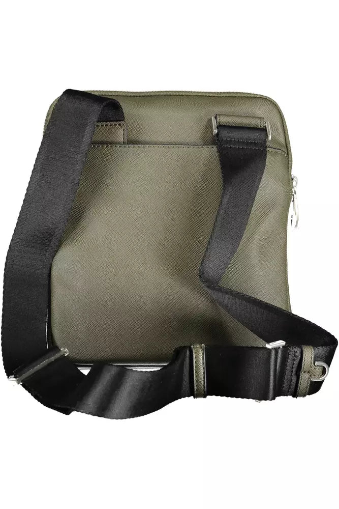 Bolso bandolera verde ecológico con bandolera