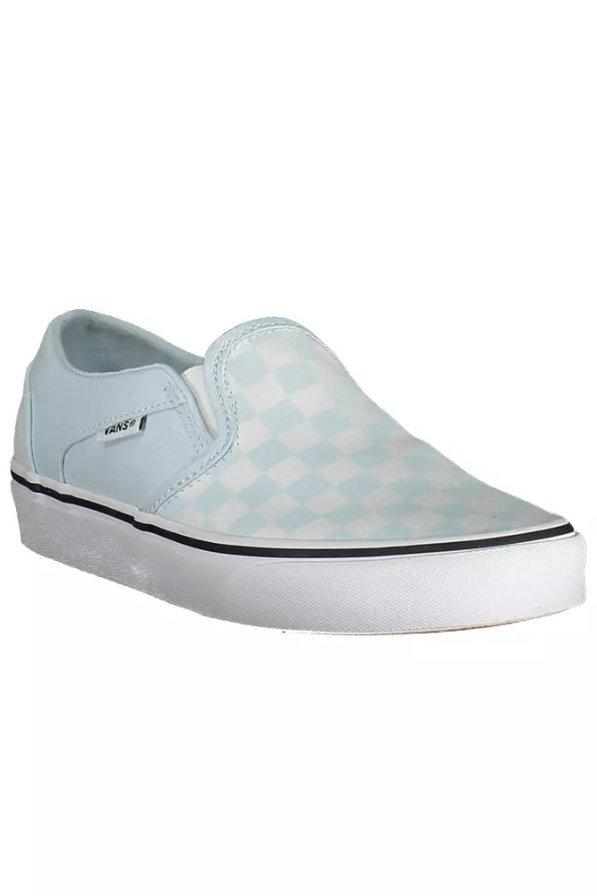 Zapatillas deportivas Vans Chic en azul claro con detalle de logotipo