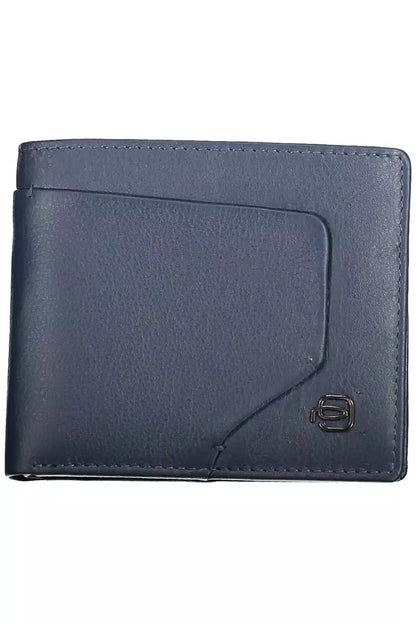 Cartera elegante de piel con dos compartimentos y bloqueo RFID de Piquadro