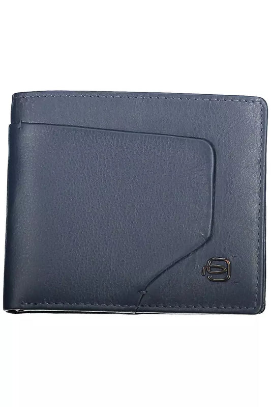 Cartera elegante de piel con dos compartimentos y bloqueo RFID de Piquadro