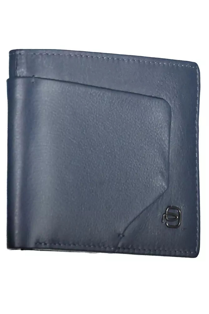 Cartera elegante de piel con dos compartimentos y bloqueo RFID de Piquadro