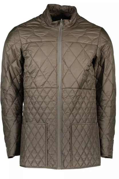 Chaqueta elegante de manga larga con capas y capucha de piel sintética de Marciano by Guess