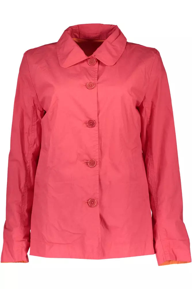 Chaqueta deportiva reversible Gant Chic en color rosa