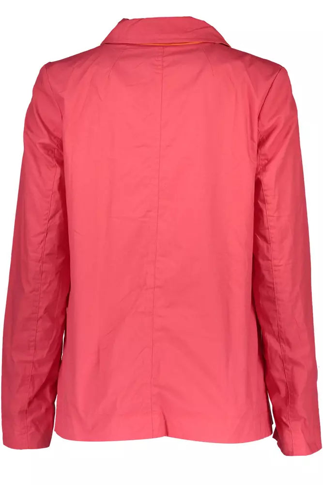 Chaqueta deportiva reversible Gant Chic en color rosa