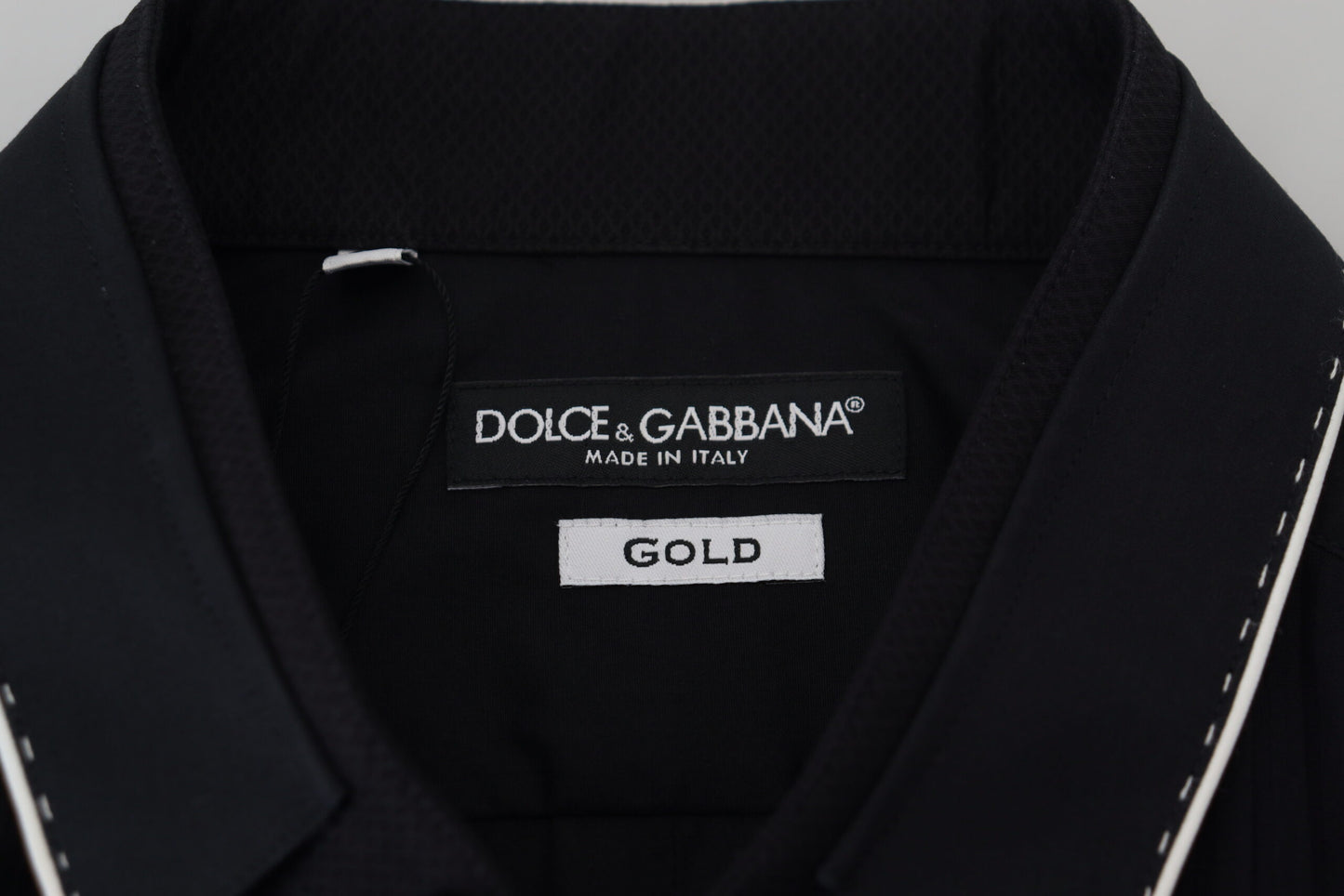 Camisa de vestir de esmoquin elegante de corte entallado de Dolce &amp; Gabbana