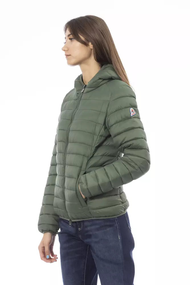 Chaqueta de nailon verde para mujer de Invicta