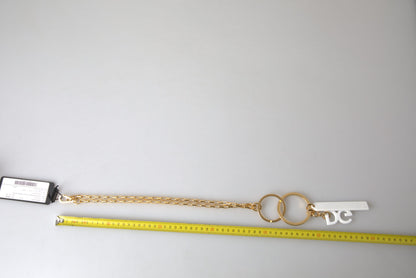 Collar con cadena con dijes dorados elegantes de Dolce &amp; Gabbana
