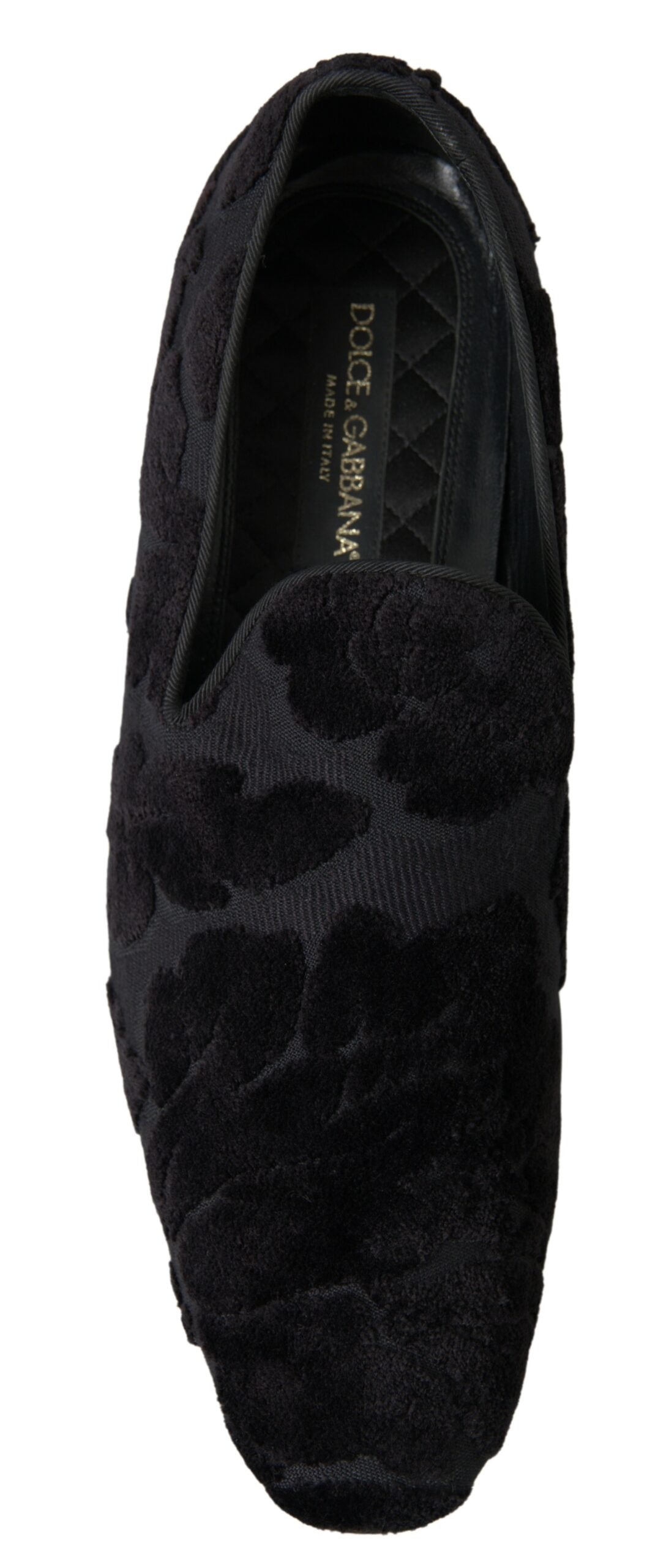 Mocasines vintage negros exquisitos de Dolce &amp; Gabbana para hombre