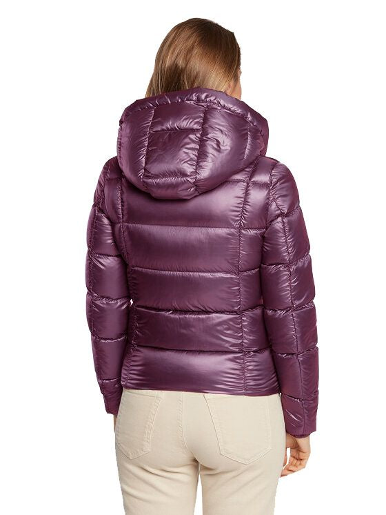 Chaqueta acolchada elegante de color morado claro de Refrigiwear