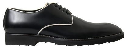 Zapatos formales elegantes en blanco y negro para hombre de Dolce &amp; Gabbana