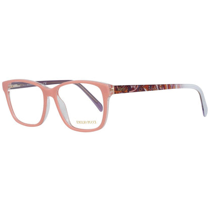 Gafas de sol de diseño Emilio Pucci en tonos rosados y elegancia