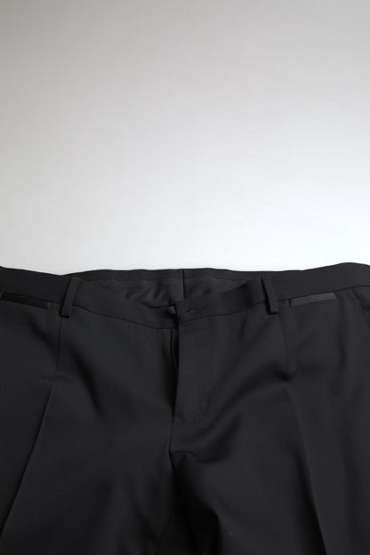 Traje elegante de dos piezas entallado en color negro de Dolce &amp; Gabbana