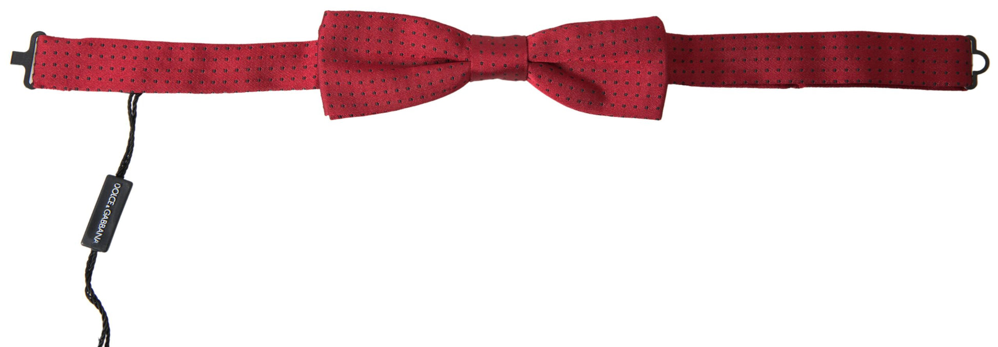 Elegant Polka Dot Silk Bow Tie