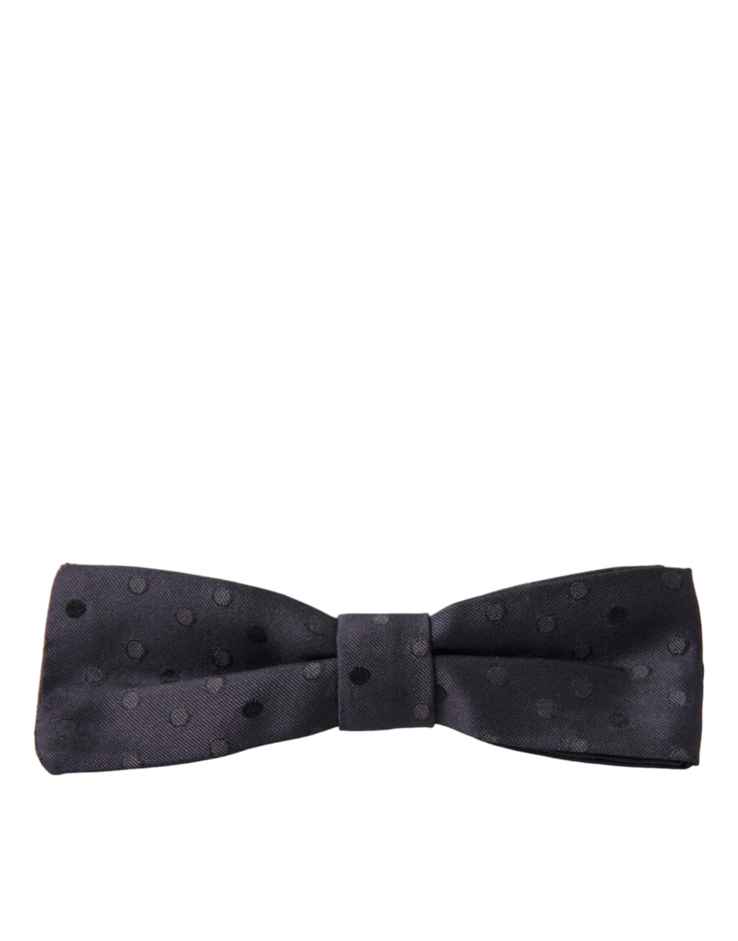 Elegant Silk Polka Dot Bow Tie