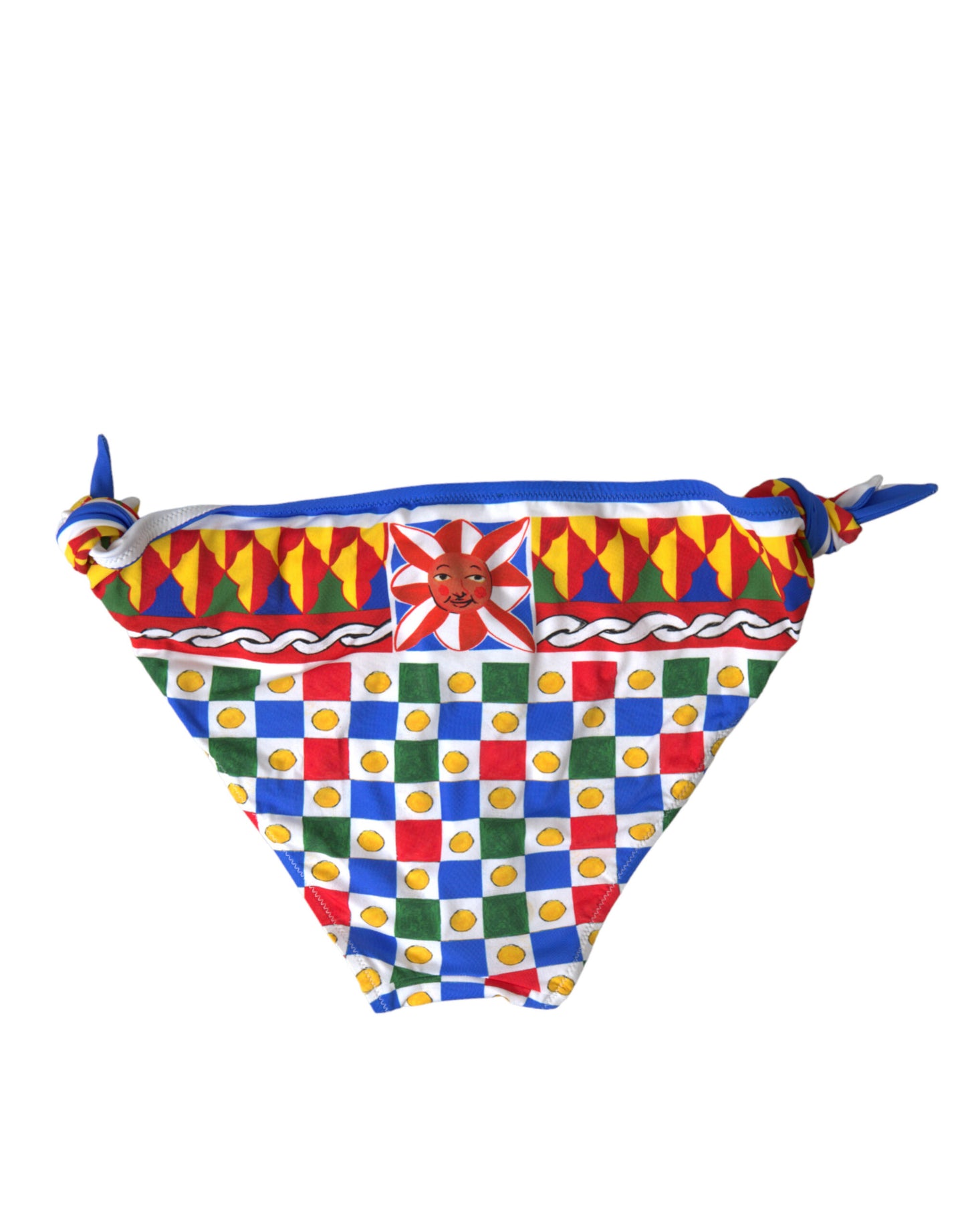 Dolce &amp; Gabbana Braguita de bikini con estampado Carretto multicolor