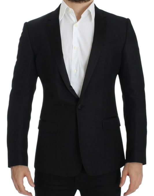 Dolce & Gabbana Elegant Martini Slim Fit Blazer Jacket