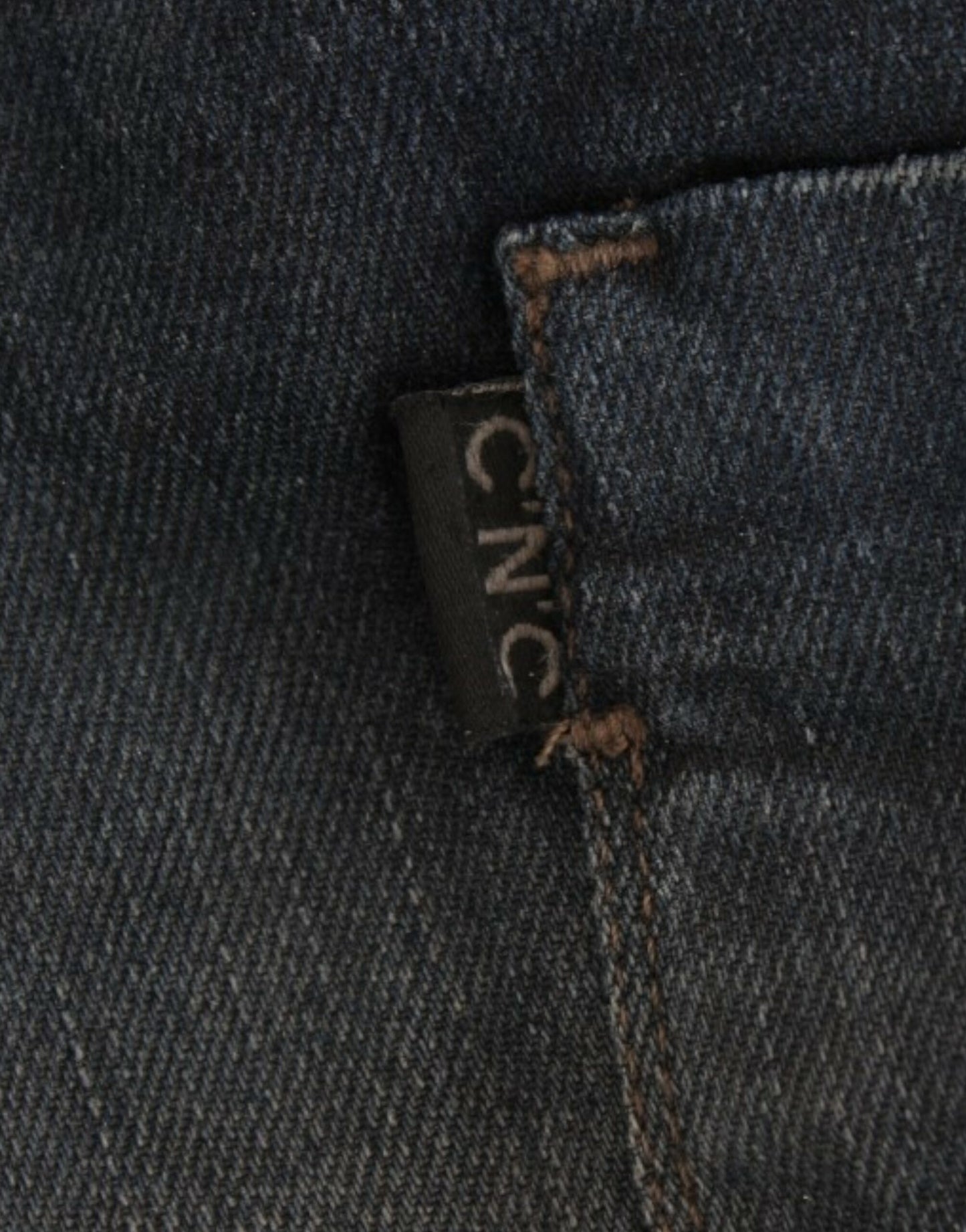 Pantalones vaqueros azules superskinny chic de estilo nacional