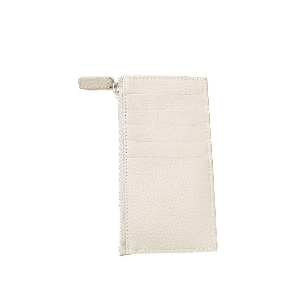 Cartera de hombre de piel blanca Cerruti 1881