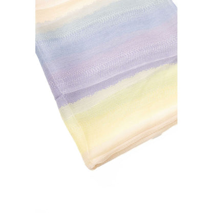 Bufanda Trussardi de seda multicolor para mujer