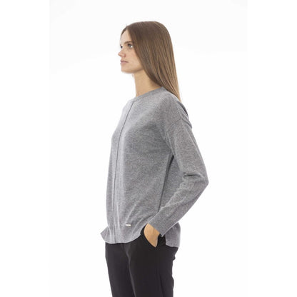 Jersey de mujer de lana gris Baldinini Trend