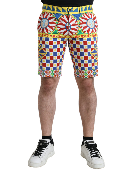 Bermudas con estampado multicolor de Dolce &amp; Gabbana