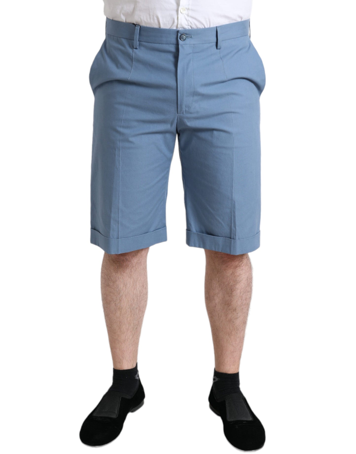 Bermudas de algodón azul cielo de Dolce &amp; Gabbana