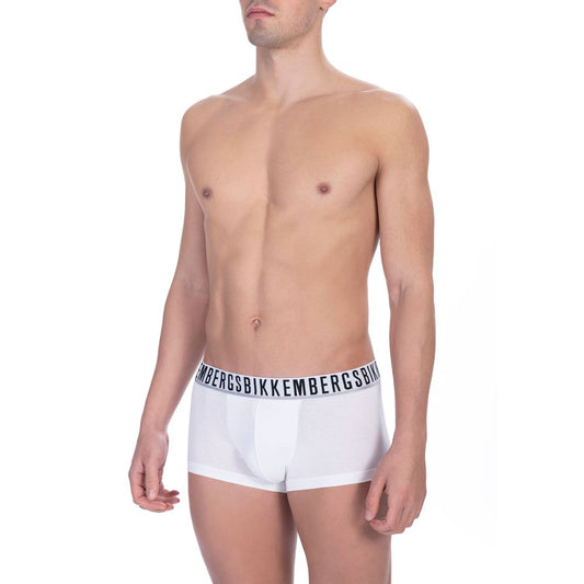 Calzoncillos tipo bóxer de algodón blanco para hombre de Bikkembergs